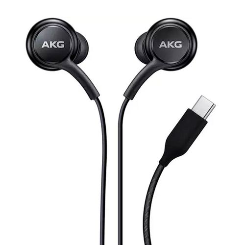 Audífonos in ear con cable usb-c negros