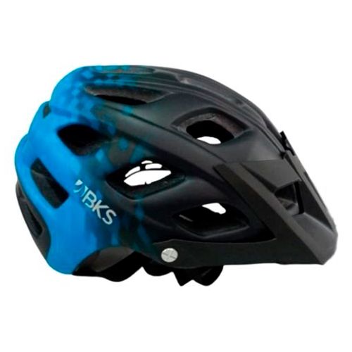 Casco de bicicleta para adultos bks mtb h360 m azul)