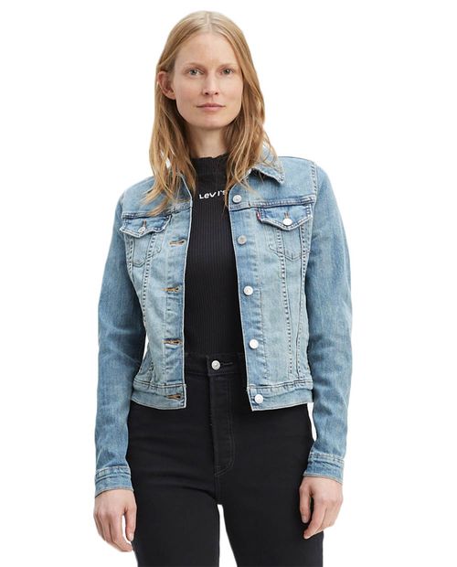 Chaqueta Levi's denim azul para mujer