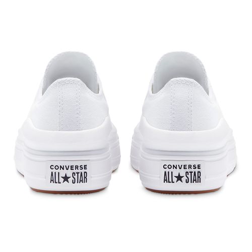 Zapato deportivo casual Converse Chuck Taylor All Star color blanco para mujer