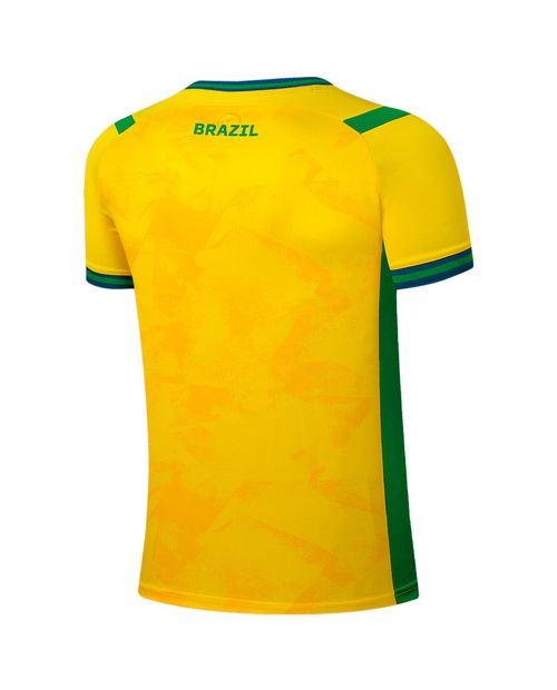 Camiseta deportiva FIFA Brasil amarilla