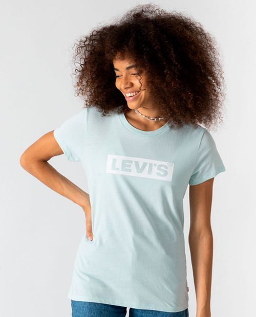 Camiseta Levi's manga corta estampada para dama