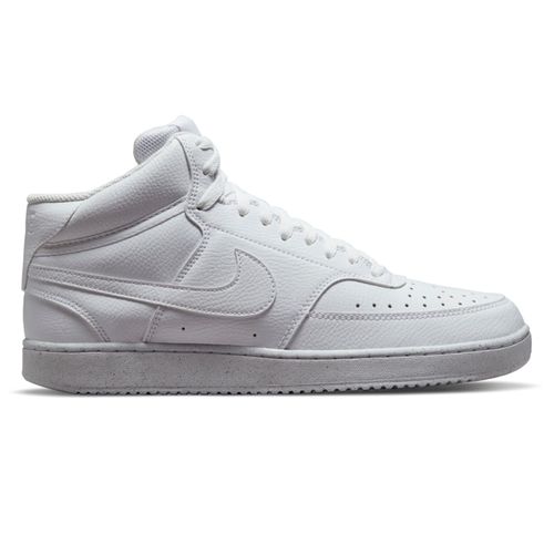 Zapato deportivo Nike court vision mid color blanco para hombre