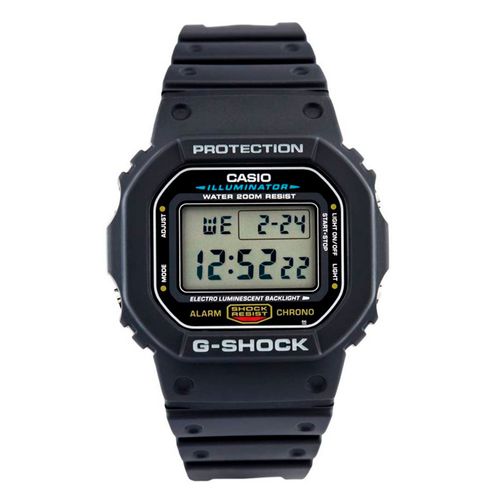 Reloj Casio G Shock digital caucho negro para caballero