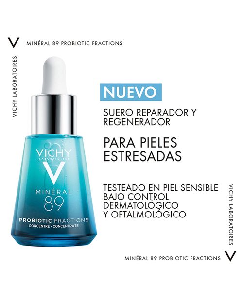 Mineral 89 Vichy Probiotic Fractions Serum Regenerador & Reparador 30ml