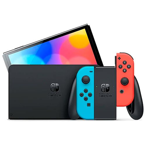 Nintendo switch OLED roja/azul 64GB ROM