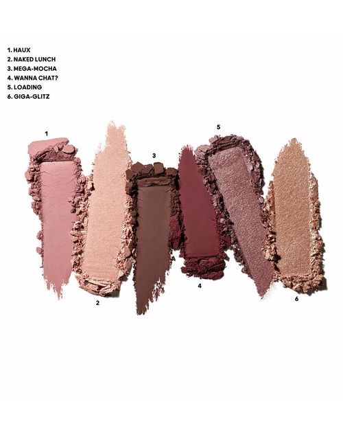 MAC PALETA DE SOMBRAS CONNECT IN COLOUR EMBEDDED IN BURGUNDY