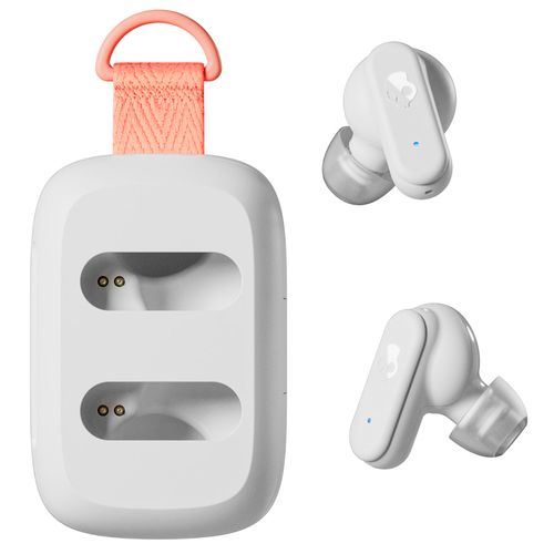 Audífono in ear tws Dime 3 blanco/naranja