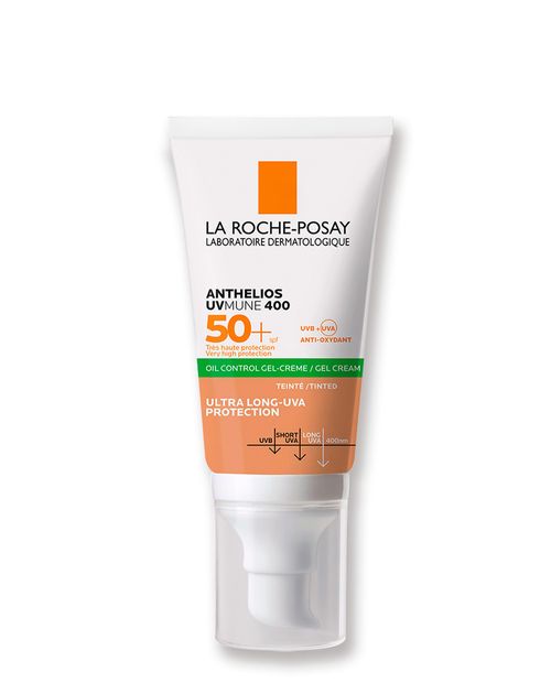 Protector Solar La Roche Posay Anti Brillo Anthelios Gel toque seco con color SPF50+ 50ml