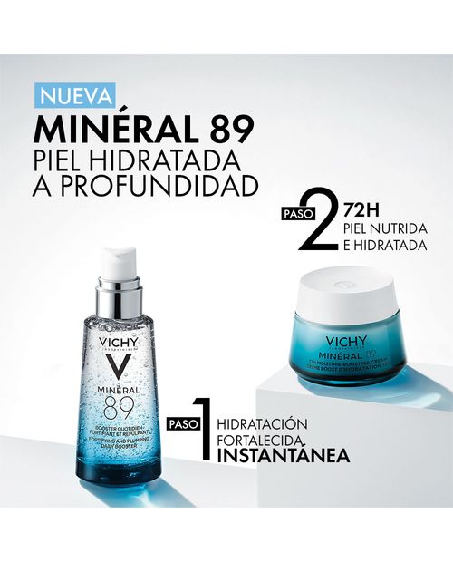 Vichy Mineral 89 Booster Crema hidratante 72h 50ml