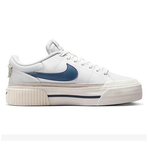 Zapato Nike Court Legacy Lift casual  blanco para mujer