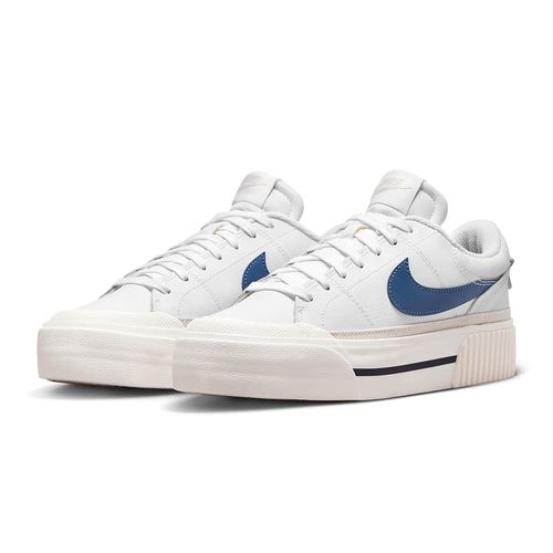 Zapato Nike Court Legacy Lift casual  blanco para mujer