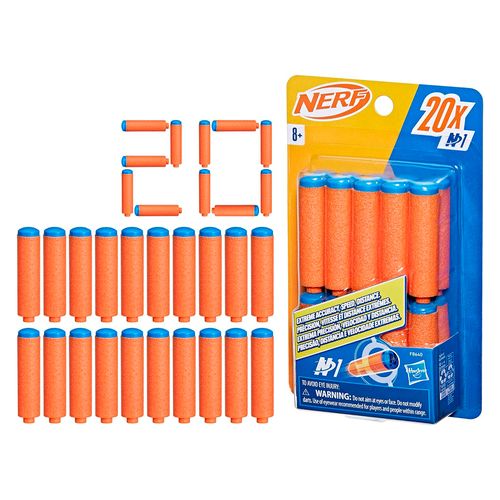 Nerf lanzador n1 refill 20