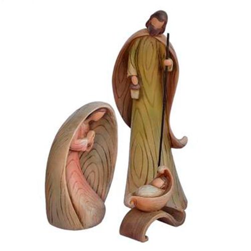 Set de figuras de nacimiento 7pz 10cm x 7cm x 26.5cm