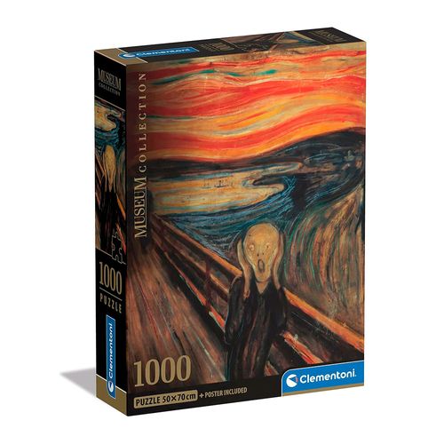 Clementoni Pzl 1000 Museum L'Urlo Di Munch