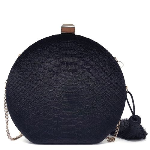 Cartera clutch Sfera color negro para mujer