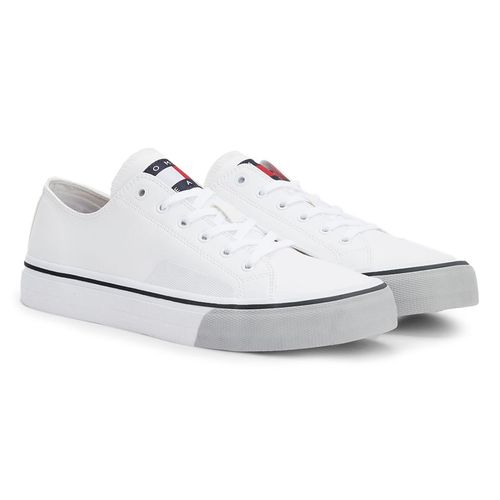 Zapato deportivo casual Tommy Hilfiger blanco para hombre