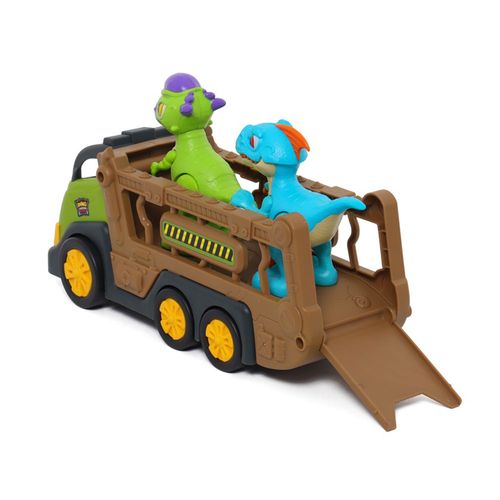 Dino Troop Kids Camión Transportador de Dinosaurios