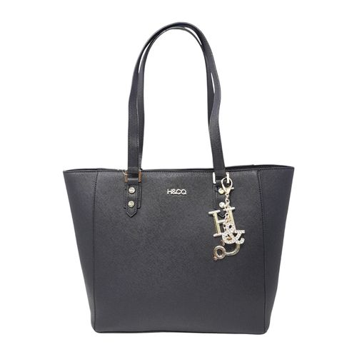 Cartera tote H&Co color negro para mujer