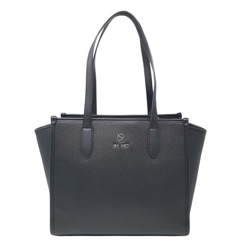 Cartera tote Nine West Riggs color negro para mujer