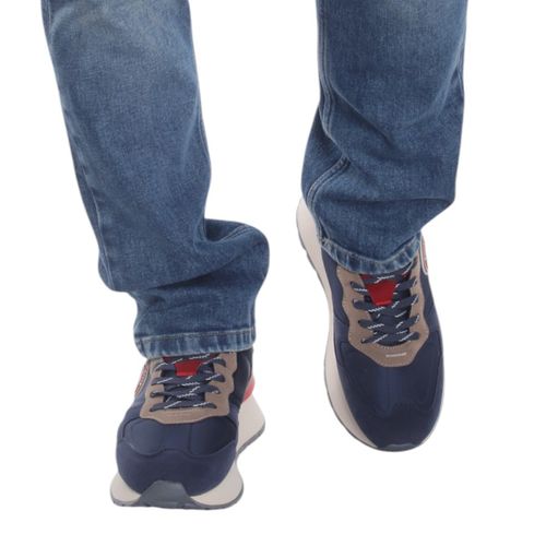 Zapato deportivo casual Beverly Hills azul para hombre