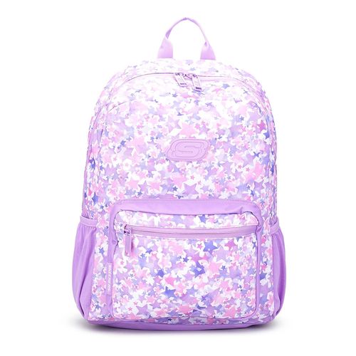 Mochila Skeachers juvenil estampado de estrellas 13x17x5 pulgadas