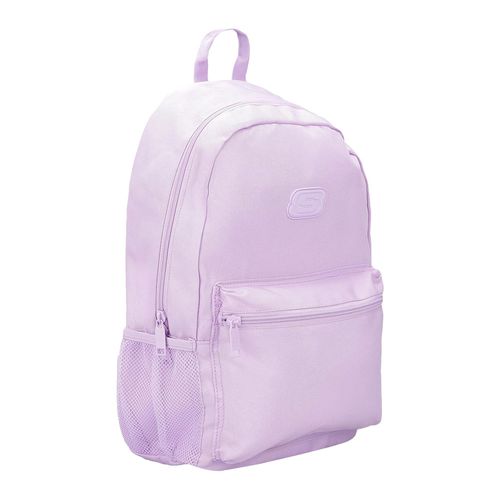 Mochila Skeachers juvenil lila 12x16.75x6 pulgadas