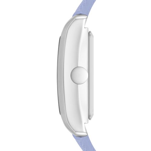Reloj Nine West análogo de cuero morado para mujer