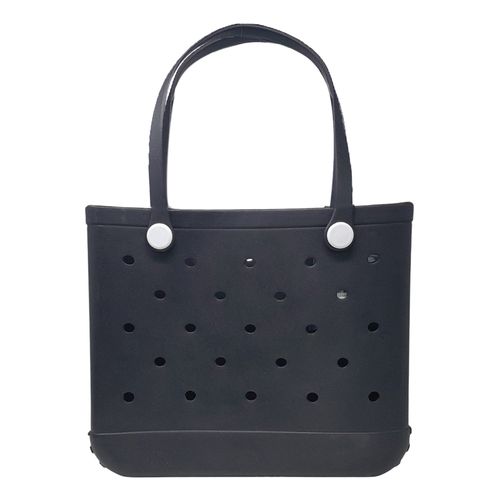 Cartera para playa tote Sabrina color negro para mujer
