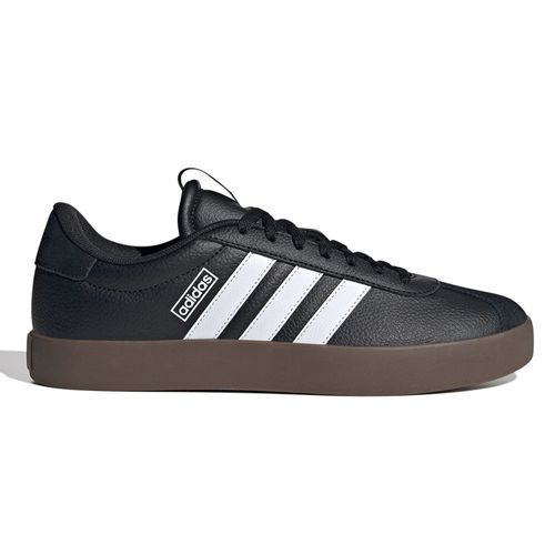 Zapato Adidas VL Court 3.0 deportivo casual negro para hombre