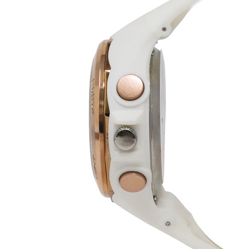 Reloj Q&Q análogo resina blanco para mujer