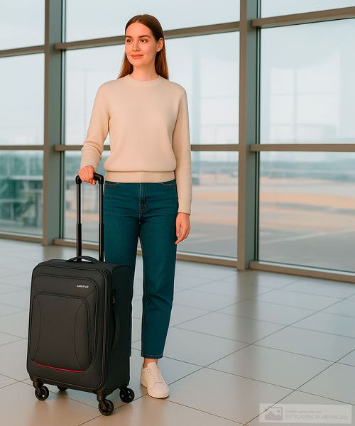 Maleta American Tourister summerfunk spinner gris oscuro 79/29
