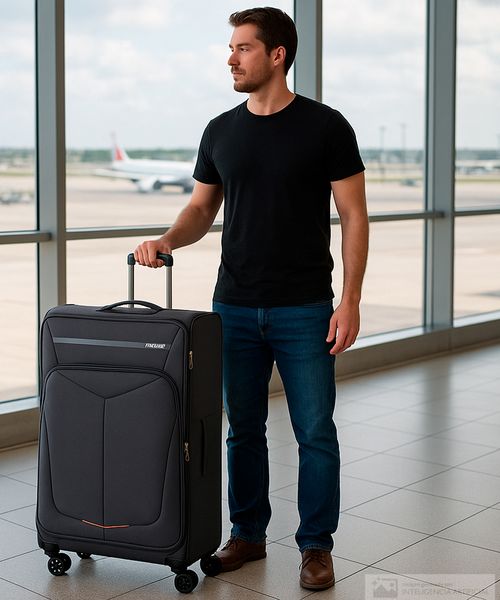 Maleta American Tourister summerfunk spinner gris oscuro 79/29