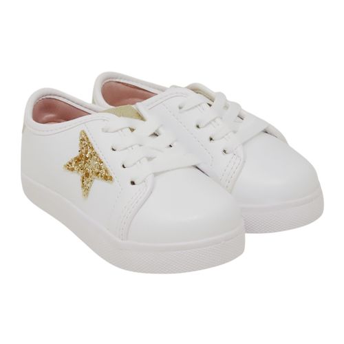 Zapato deportivo casual Orange blanco para niña bebé