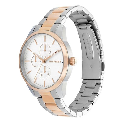 Reloj Tommy Hilfiger análogo Camille de acero inoxidable combinado para mujer