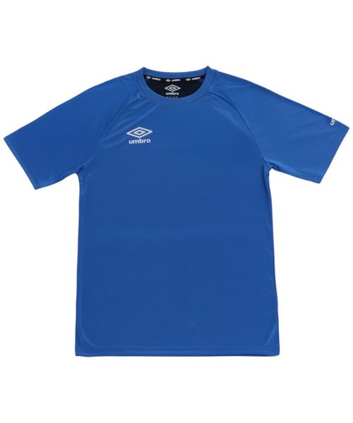 Camiseta deportiva running Umbro azul estampada para hombre