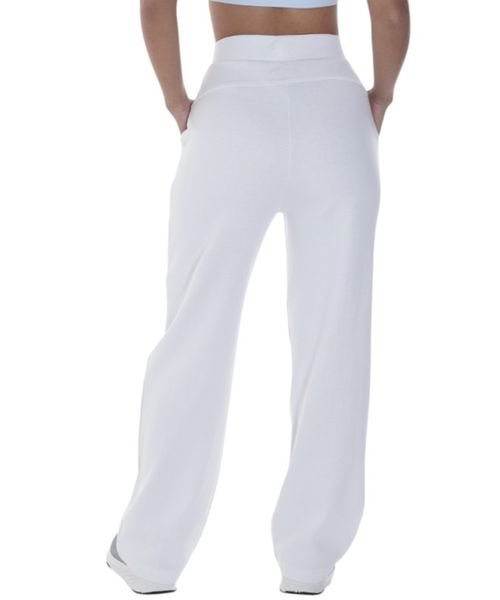 Pantalón deportivo Boomerang blanco sólido para mujer