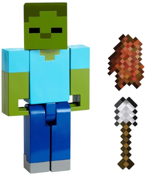 Minecraft Vanilla Figuras de Acción 8.25 cm Incluye Accesorios