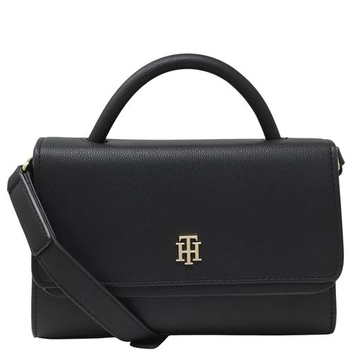 Cartera crossbody Tommy Hilfiger color negro para mujer