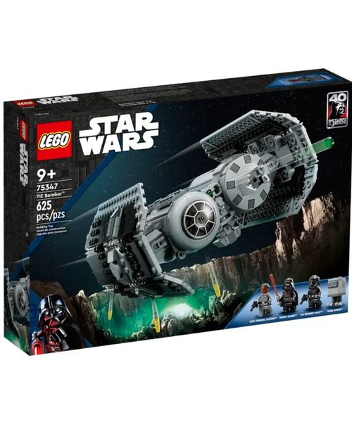 Lego Star Wars bombardero tie 625 piezas