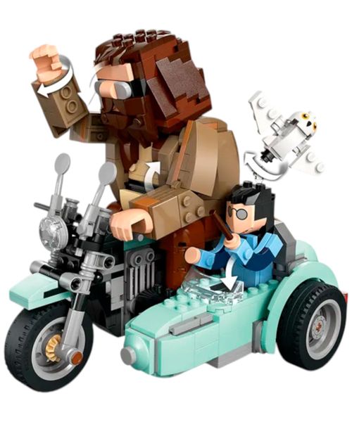 Lego Harry Potter viaje en moto de Hagrid y Harry 617 piezas