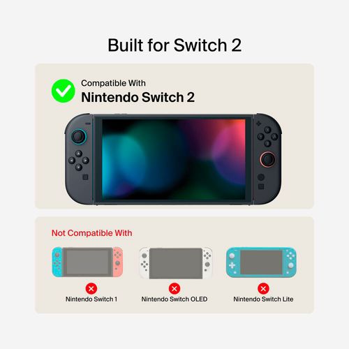 Estuche de viaje Belkin para Nintendo Switch 2 en color carbón
