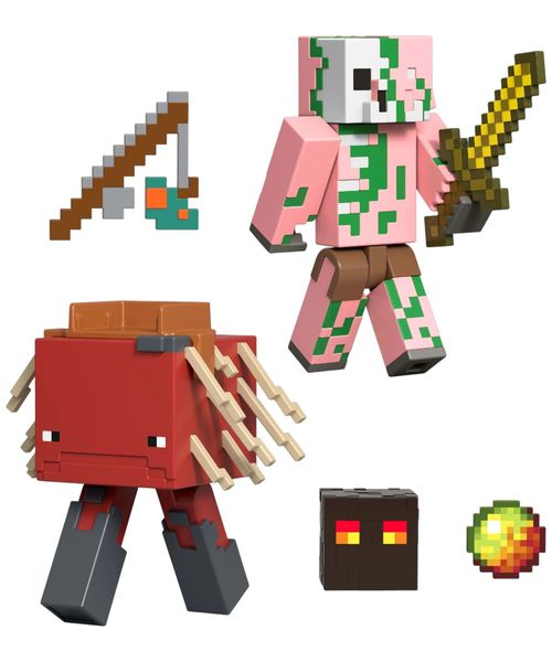 Minecraft Vanilla Set 2 Figura de Acción Articulada 8.25 cm