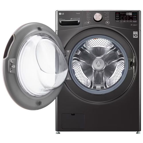 Lavadora carga frontal 25 kg TurboWash WM25BV2S6BR LG