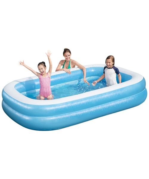 Piscina Bestway rectangular familiar azul