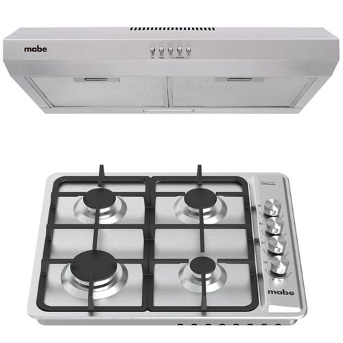 Combo de campana y cocina empotrable Mabe PM6040CM6040  60 cm