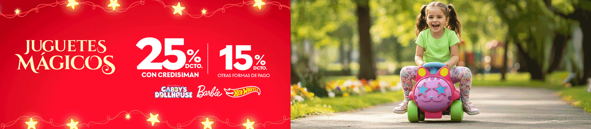 Juguetes y bicicletas