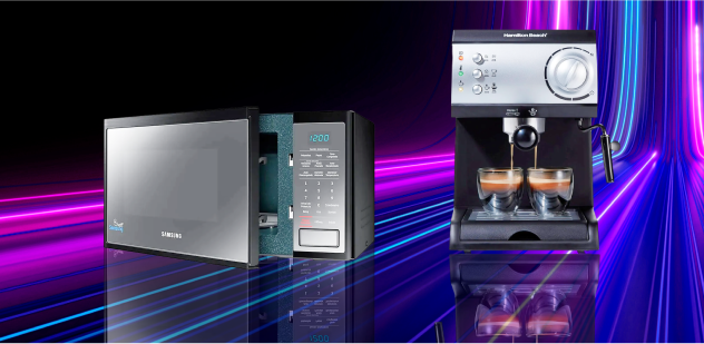 Microondas, cafeteras y más