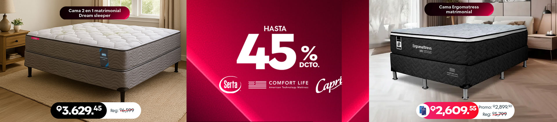 Camas y colchones