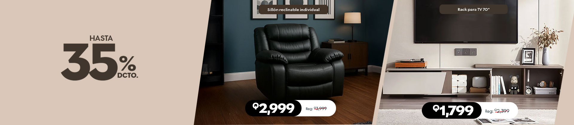 Muebles para el hogar